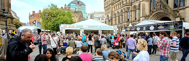 Food festivals in Manchester