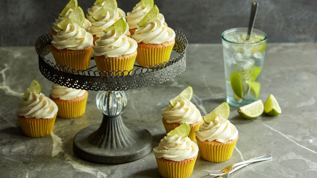 Gin And Tonic Cupcakes